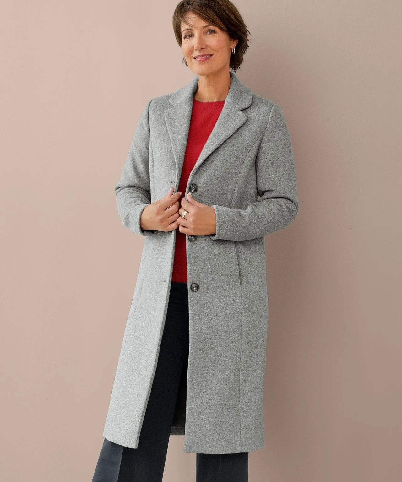 Toasty Thermal Wool Blend Thermal-lined Jacket