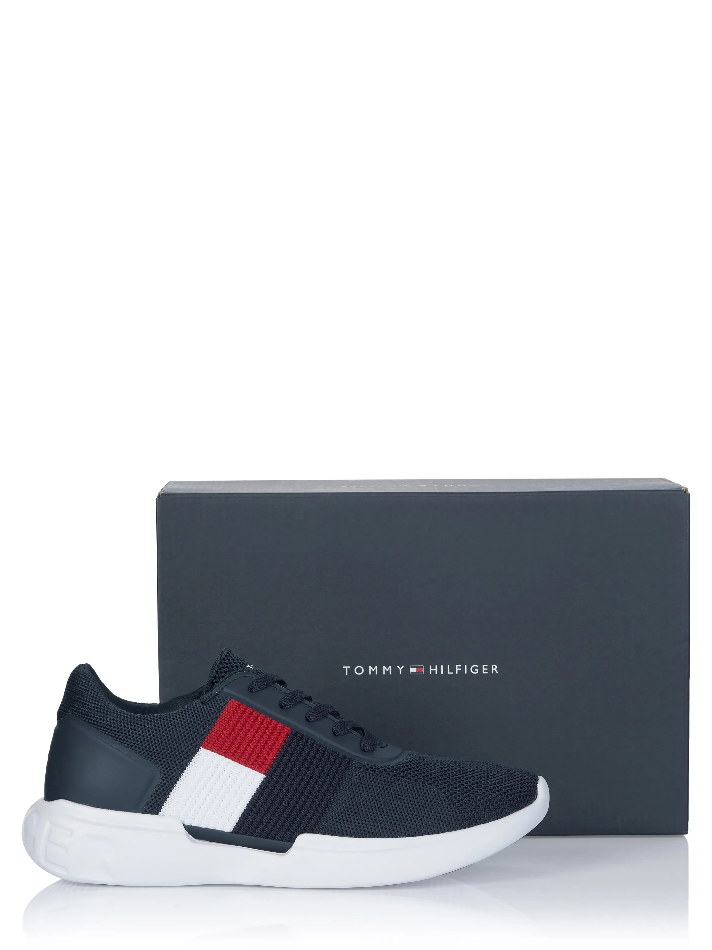 Tommy Hilfiger dark blue shoes.