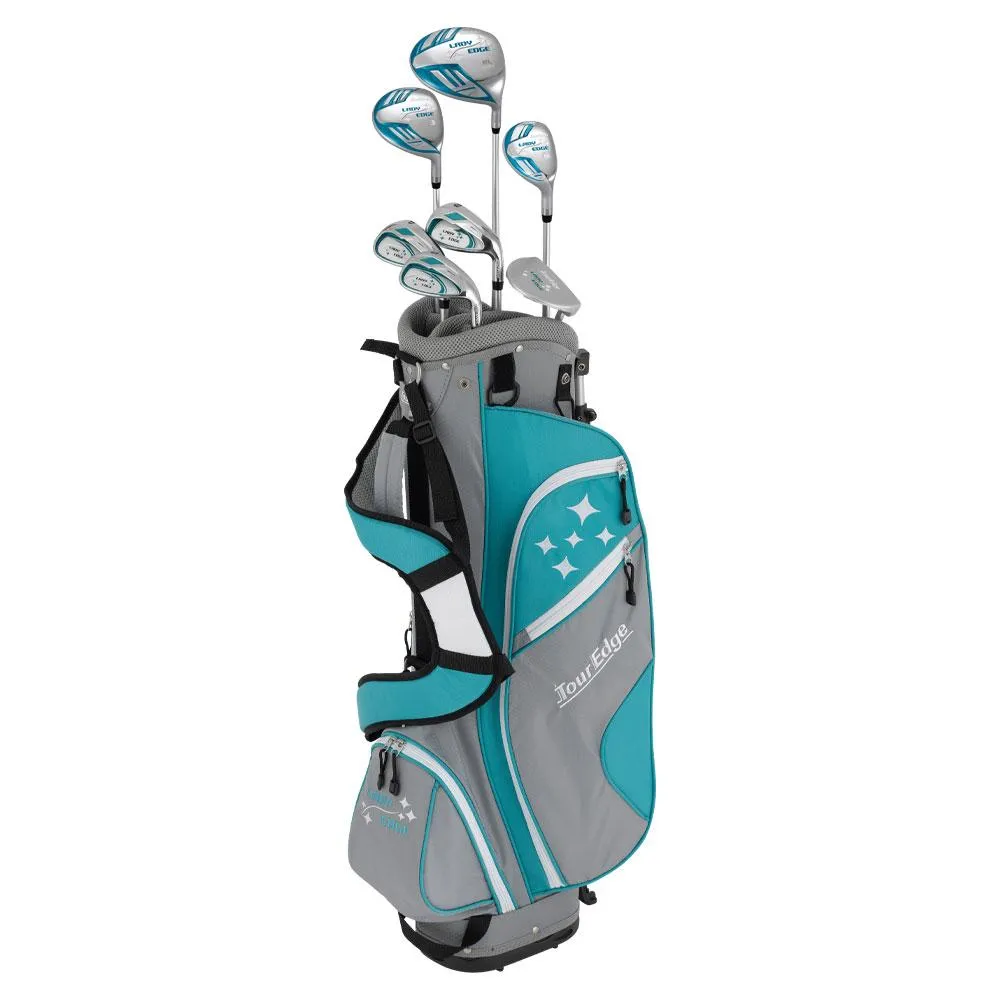 Tour Edge Lady Edge Complete Golf Set Full Set Right Hand with Stand Bag