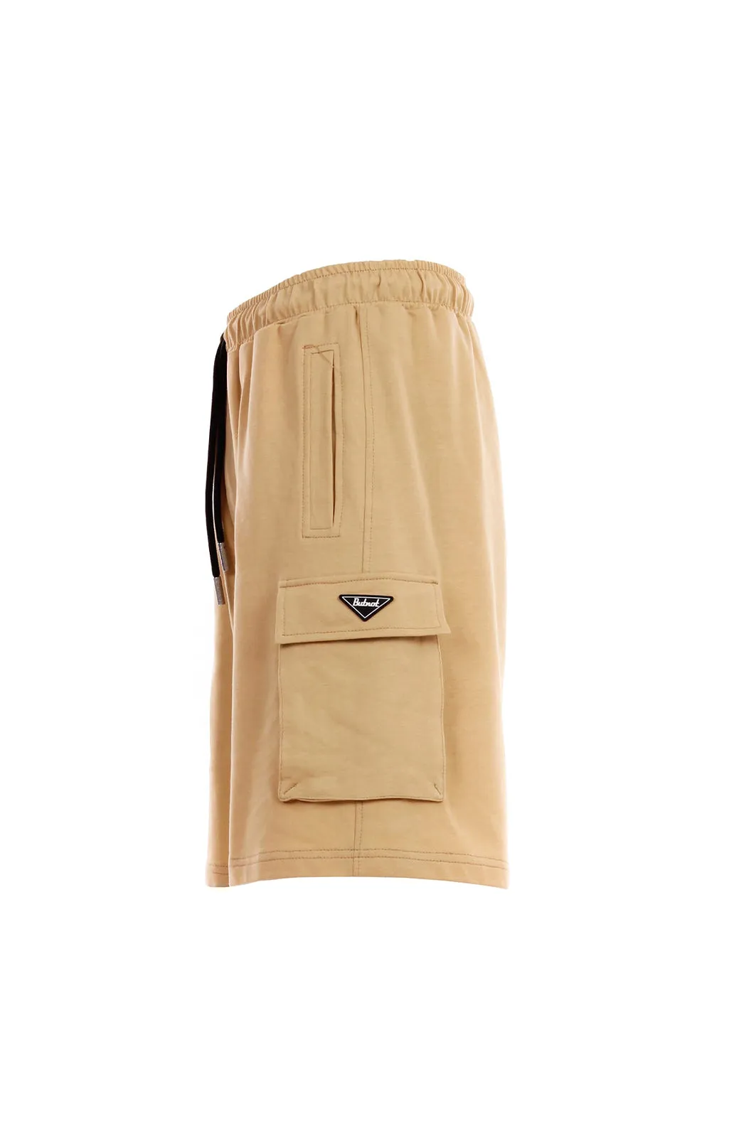 Triangular Camel Patchless Shorts