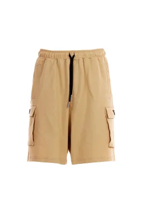 Triangular Camel Patchless Shorts