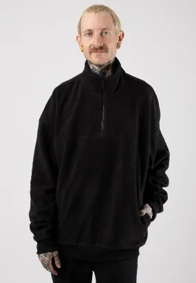 Urban Classics Basic Polar Fleece Black Pullover