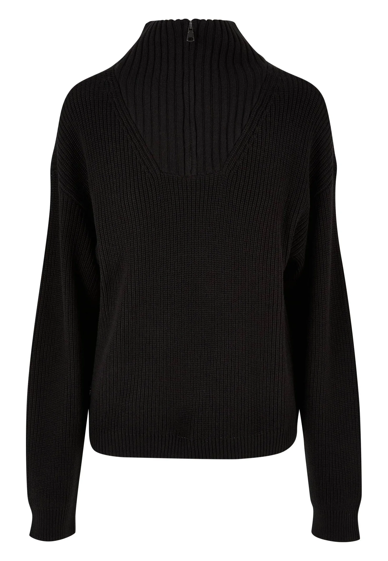 Urban Classics Oversized Black Knit Pullover - Shop Now.