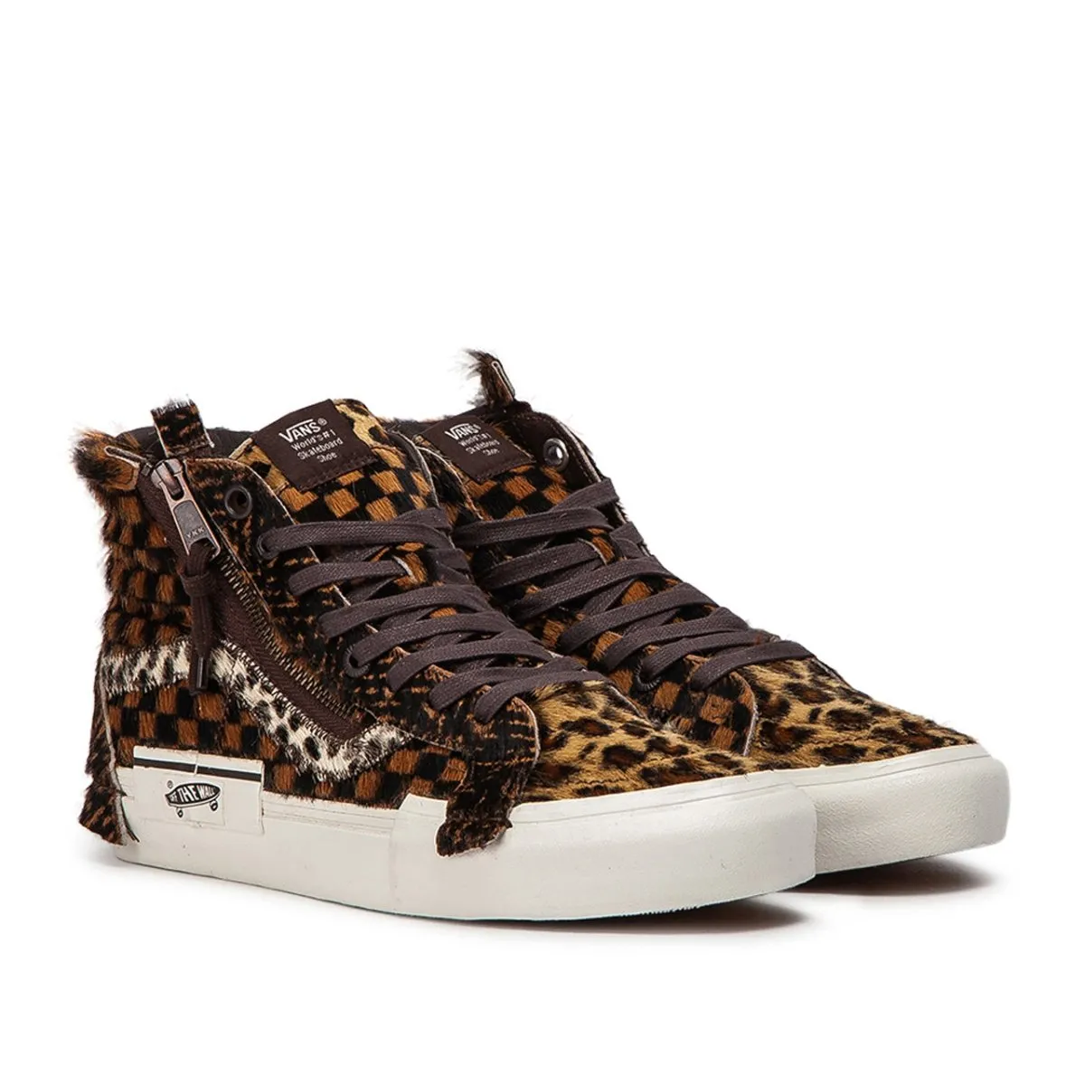 Vans Sk8-Hi Cap LX Cut and Paste Animal Pack Brown