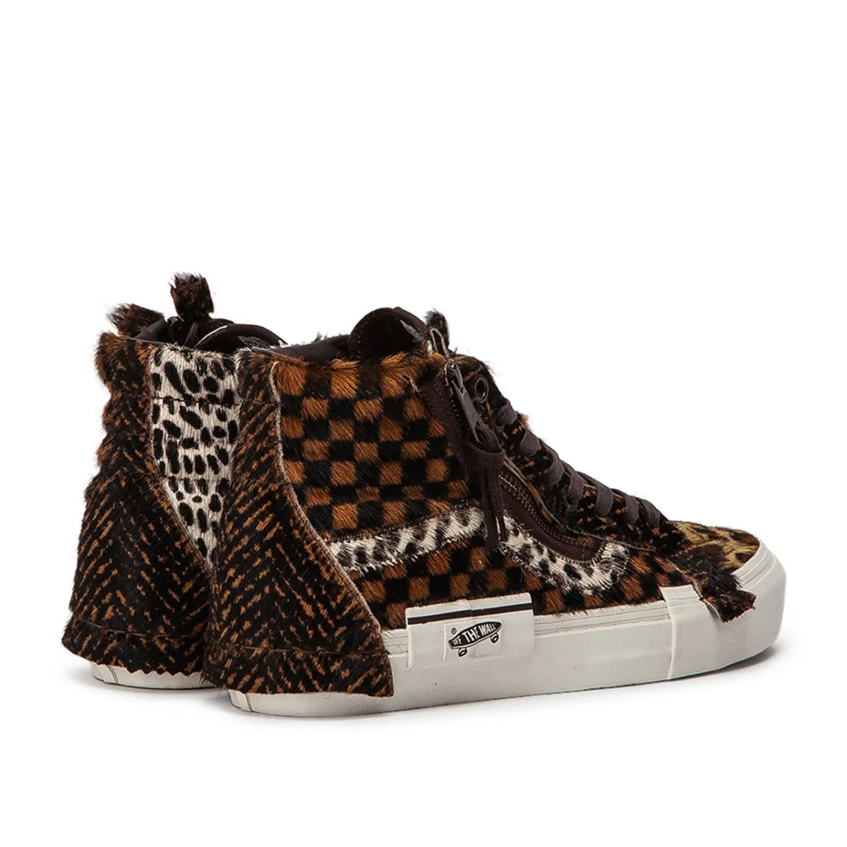 Vans Sk8-Hi Cap LX Cut and Paste Animal Pack Brown