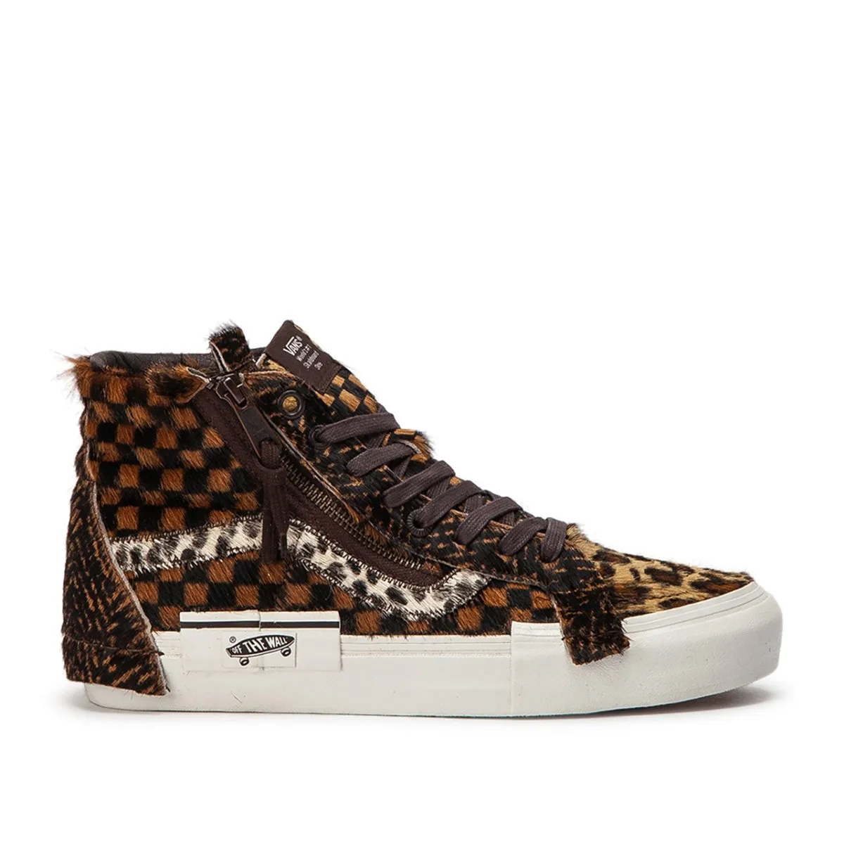 Vans Sk8-Hi Cap LX Cut and Paste Animal Pack Brown