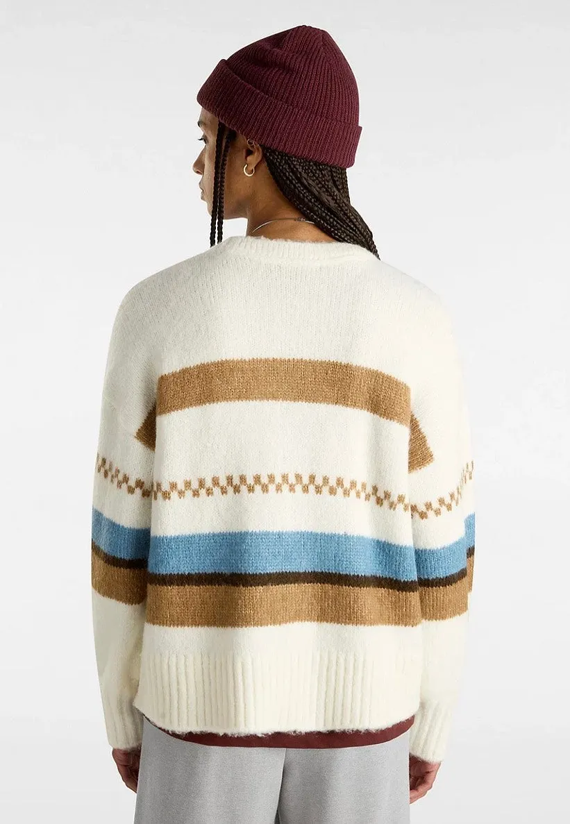 Vans Valerie Stripe Marshmallow Cardigan.