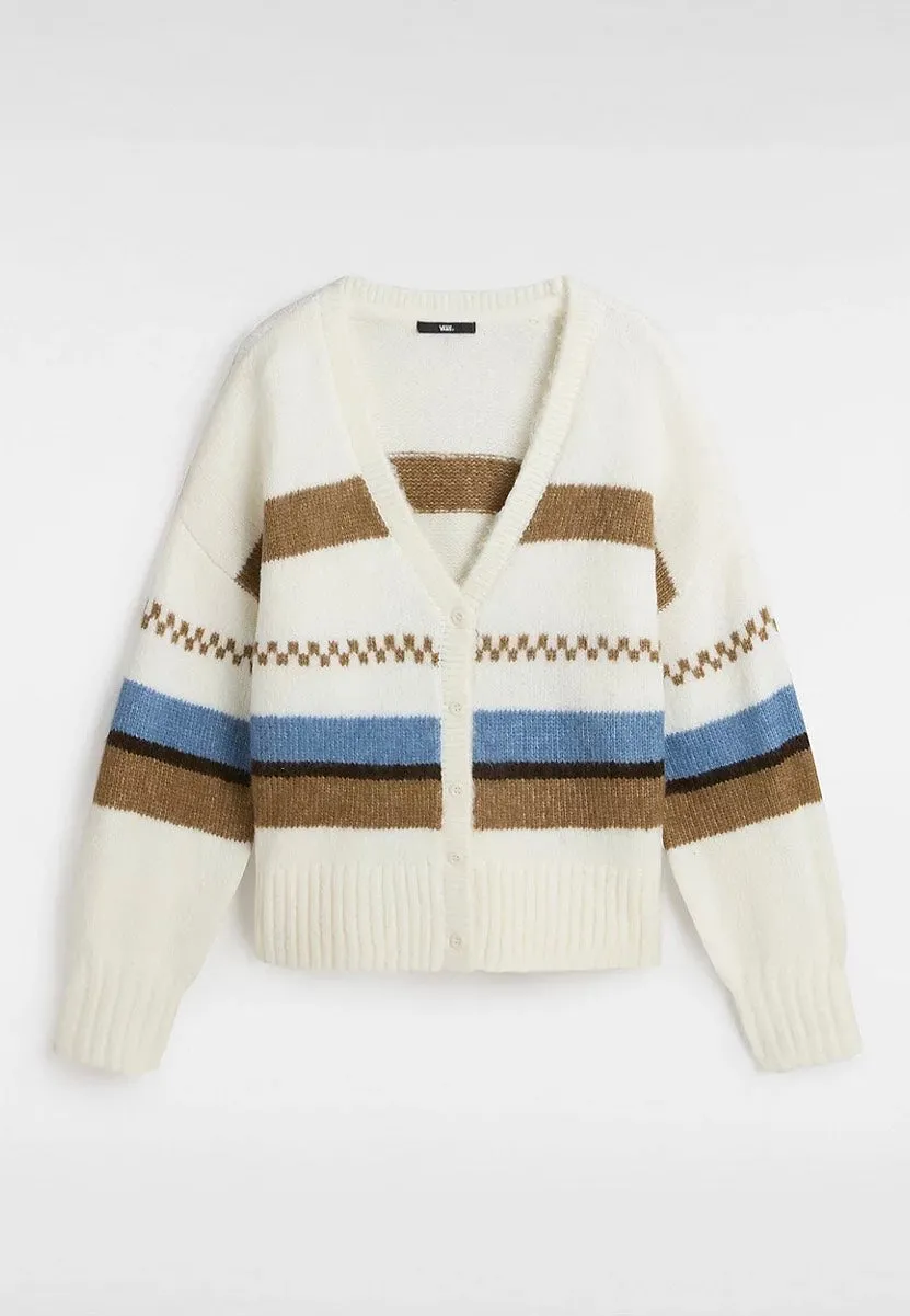 Vans Valerie Stripe Marshmallow Cardigan.