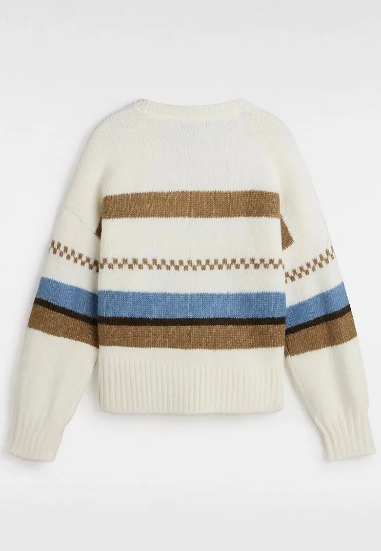 Vans Valerie Stripe Marshmallow Cardigan.