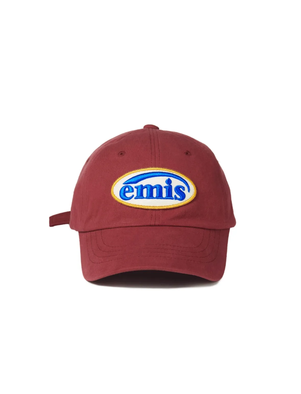 Red Embroidered Ball Cap