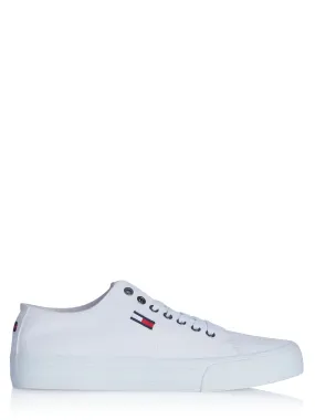 White Tommy Hilfiger Jeans Shoes.