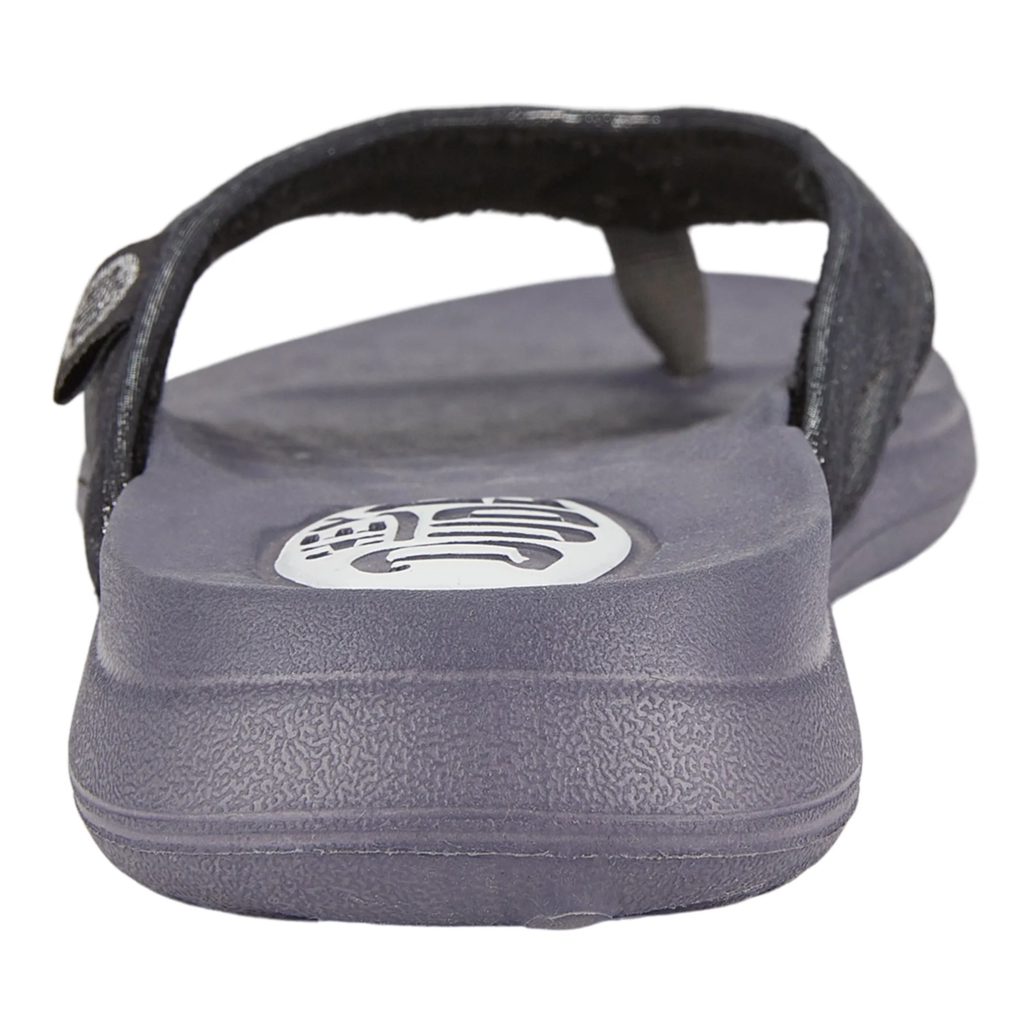 Women's Black Shimmer Christi Flip Flop