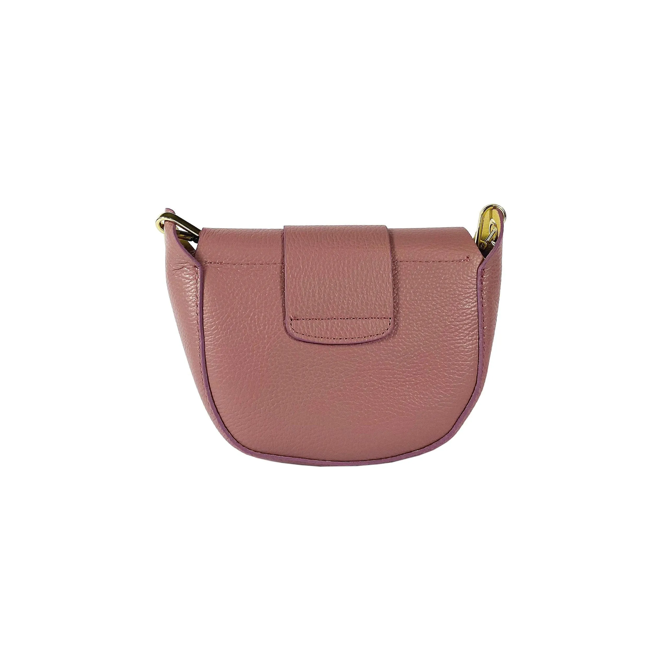 Women's Genuine Leather Shoulder Bag - RB1010AZ - 21x17x8 cm