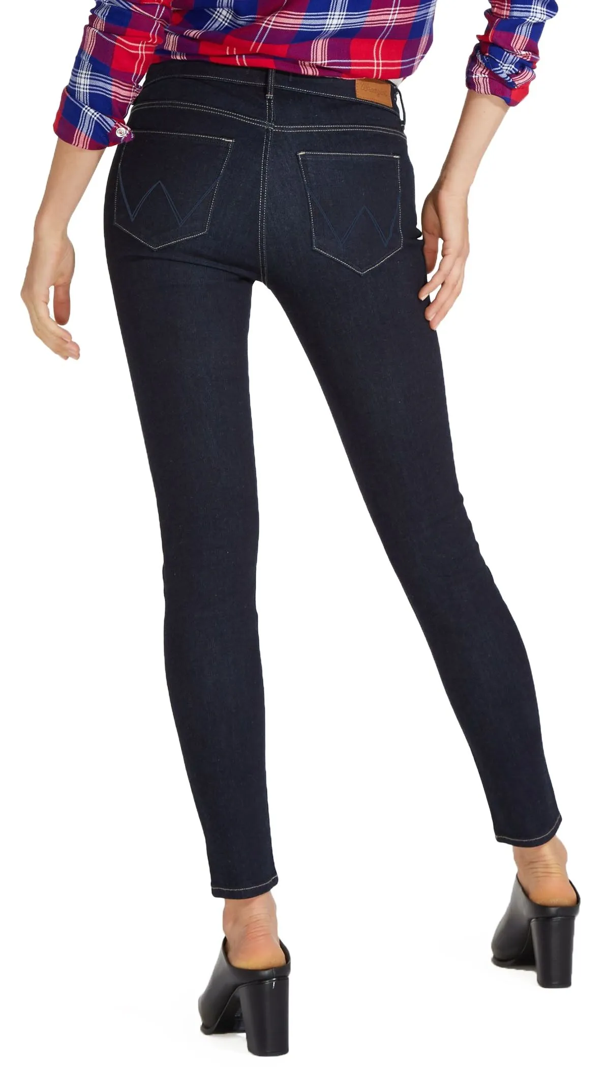 Skinny Stretch Jeans Rinsewash by Wrangler