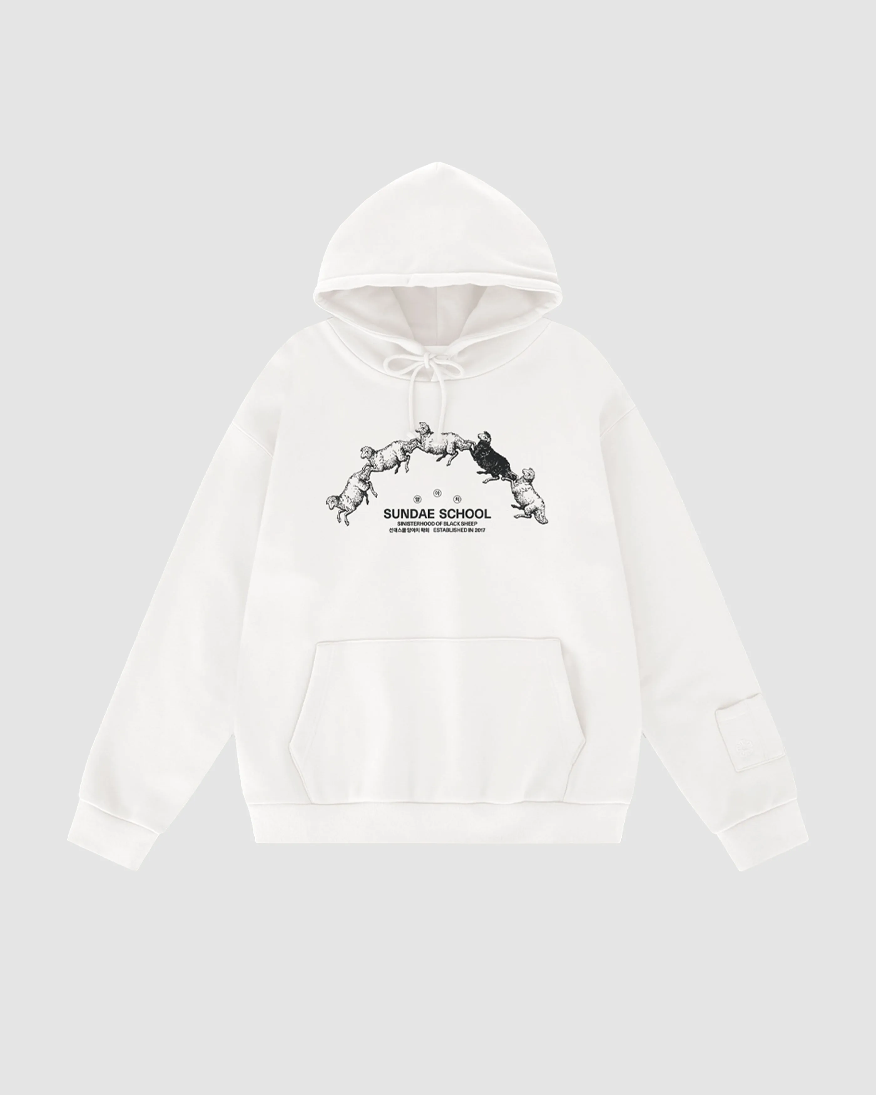 Yang-Arch Ivory Hoodie