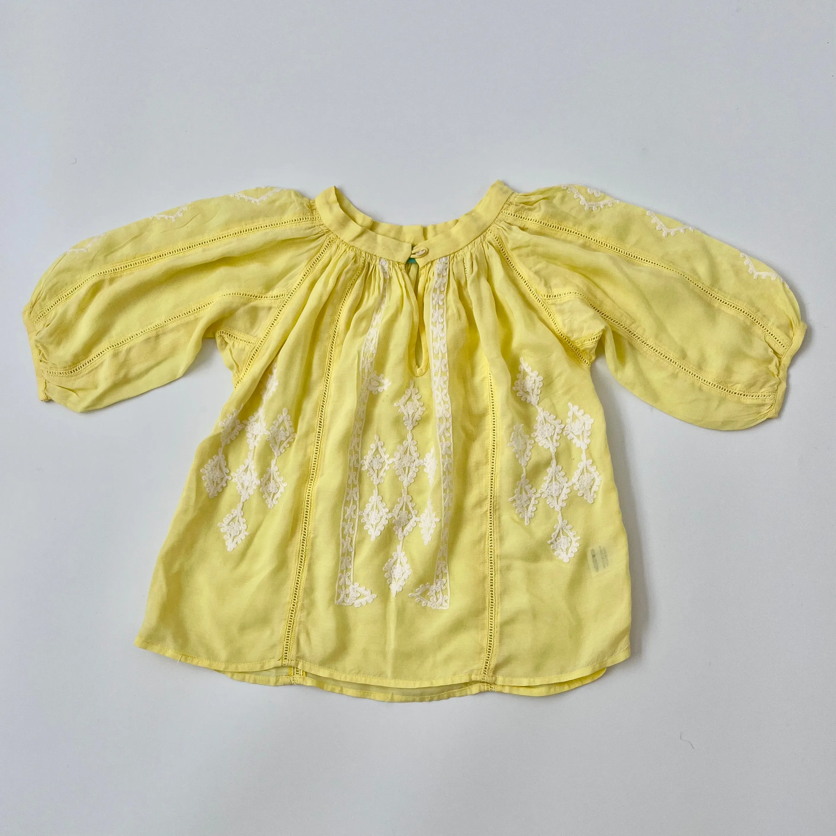 Yellow Beach Kaftan by Melissa Odabash - 4 Years Old