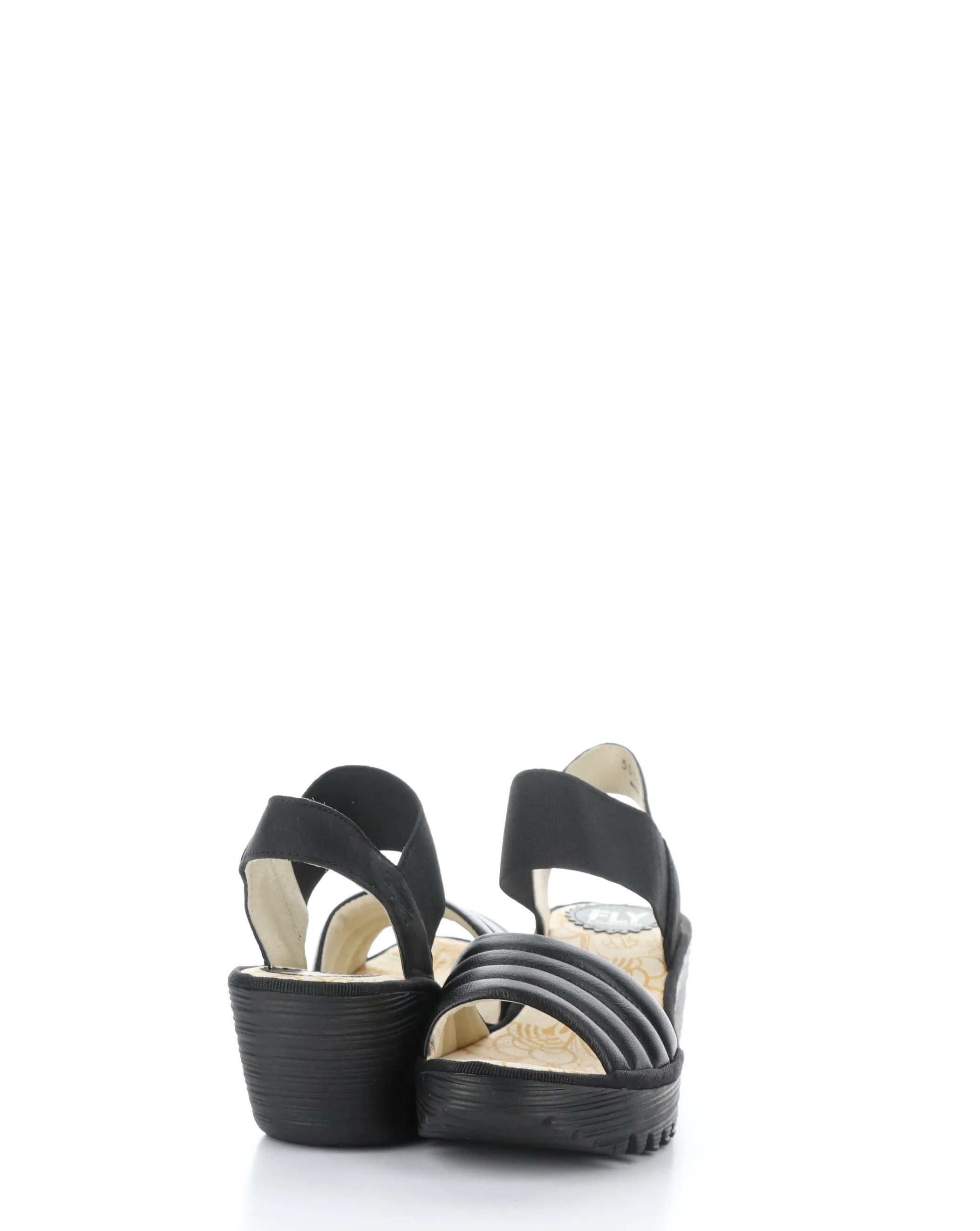 YIKO414FLY 000 Elasticated Sandals Black