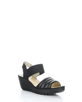 YIKO414FLY 000 Elasticated Sandals Black