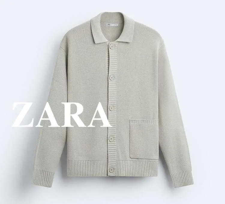 Zara Plain Cardigans