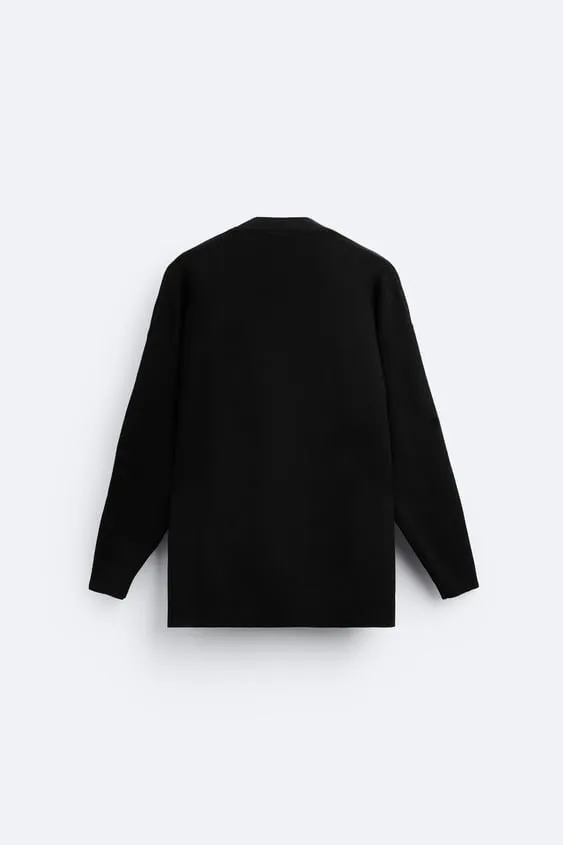 ZARA Plain Logo Cardigans